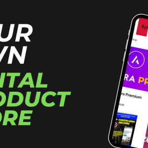 Build Complete digital Product Selling Store